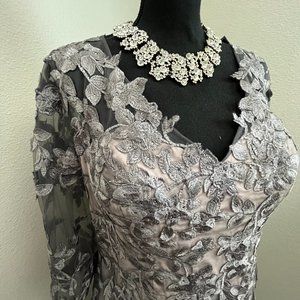 Lace & Tulle A-Line Gown LA FEMME